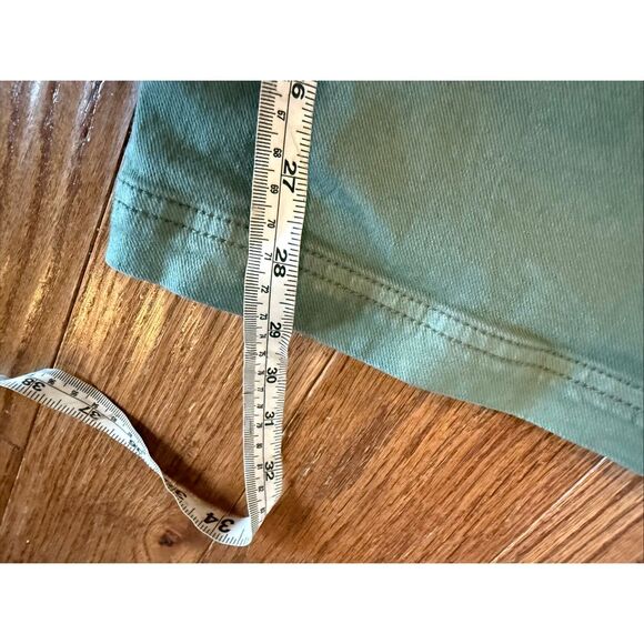 Loft the wide leg cargo jean size 14 green - Picture 6 of 12